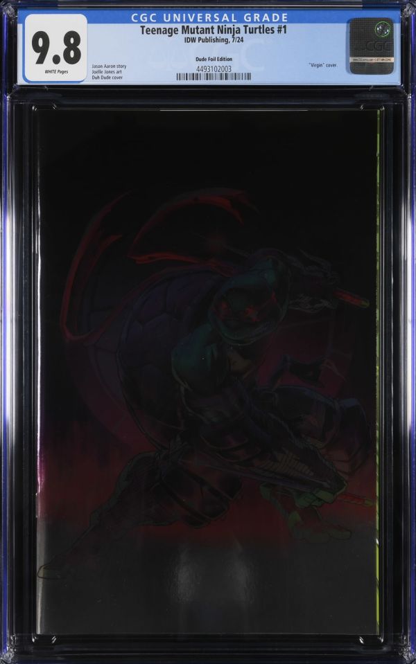 Image for Teenage Mutant Ninja Turtles #1 Dude Foil Edition CGC 9.8