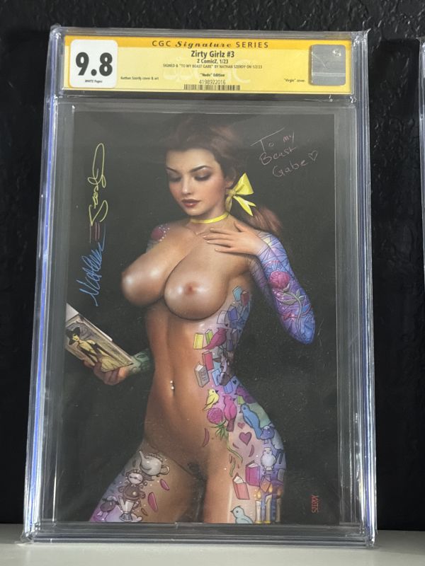 Image for Zirty Girlz #3 CGC 9.8 Signed by Nathan Szerdy