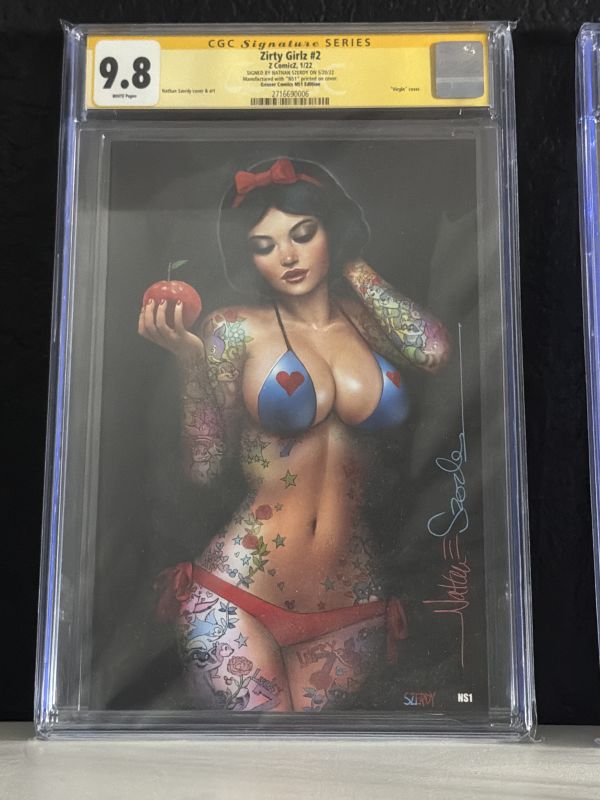 Image for Zirty Girlz #2 CGC 9.8 Signed by Nathan Szerdy