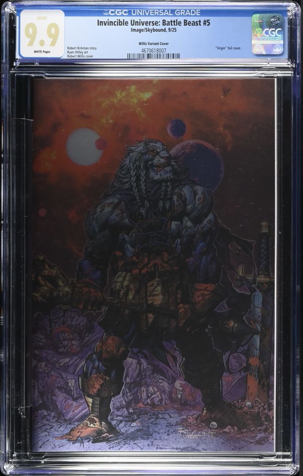 Image for Invincible Universe: Battle Beast #5 Willis Variant CGC 9.9