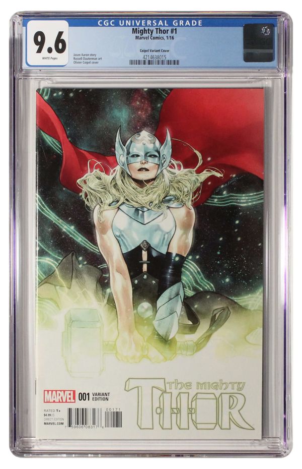 Image for Mighty Thor #1 | Coipel Variant Cover | CGC 9.6 | Universal