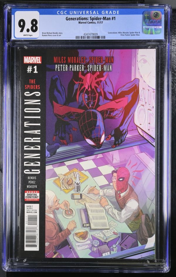 Image for Generations: Spider-Man #1 | CGC 9.8 | Universal