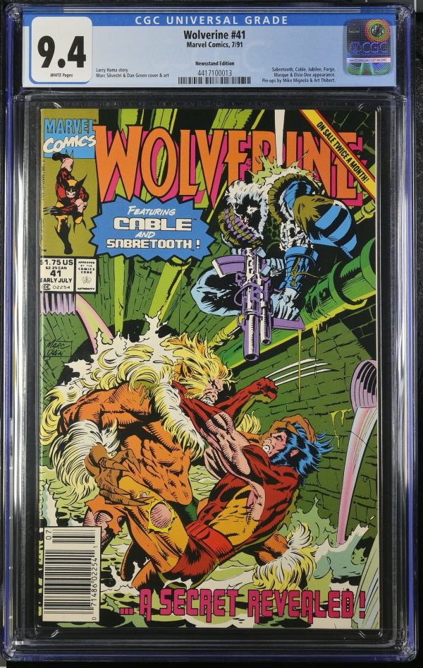 Image for Wolverine #41 | CGC 9.4 | Universal