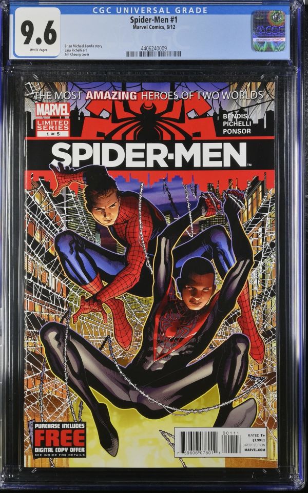 Image for Spider-Men #1 | CGC 9.6 | Universal