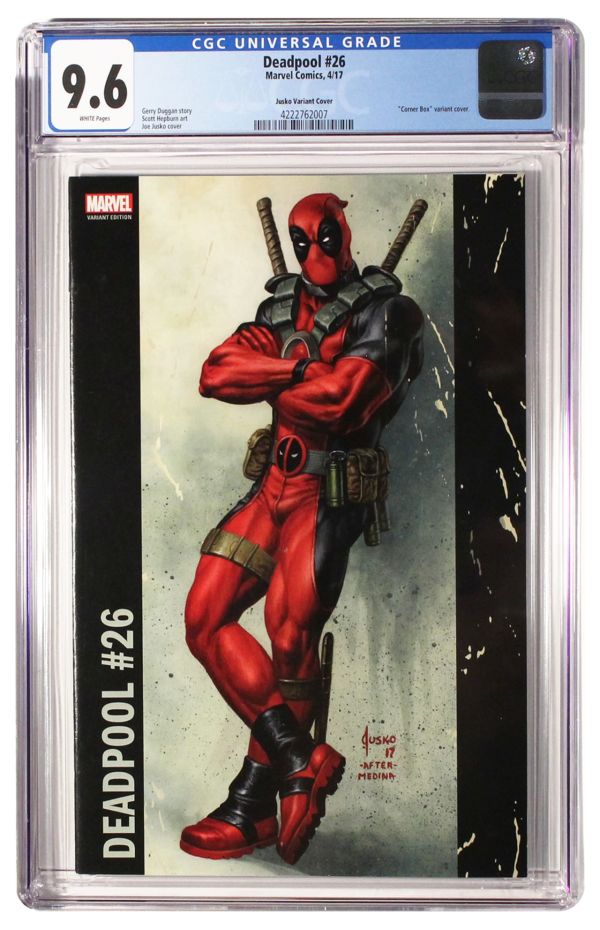 Image for Deadpool #26 | Jusko Variant Cover | CGC 9.6 | Universal