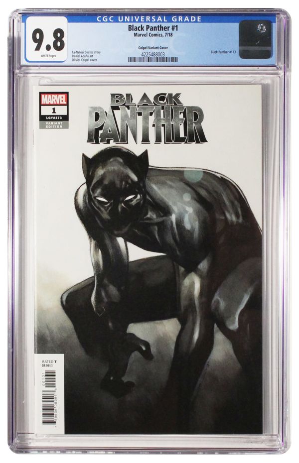 Image for Black Panther #1 | Coipel Variant Cover | CGC 9.8 | Universal
