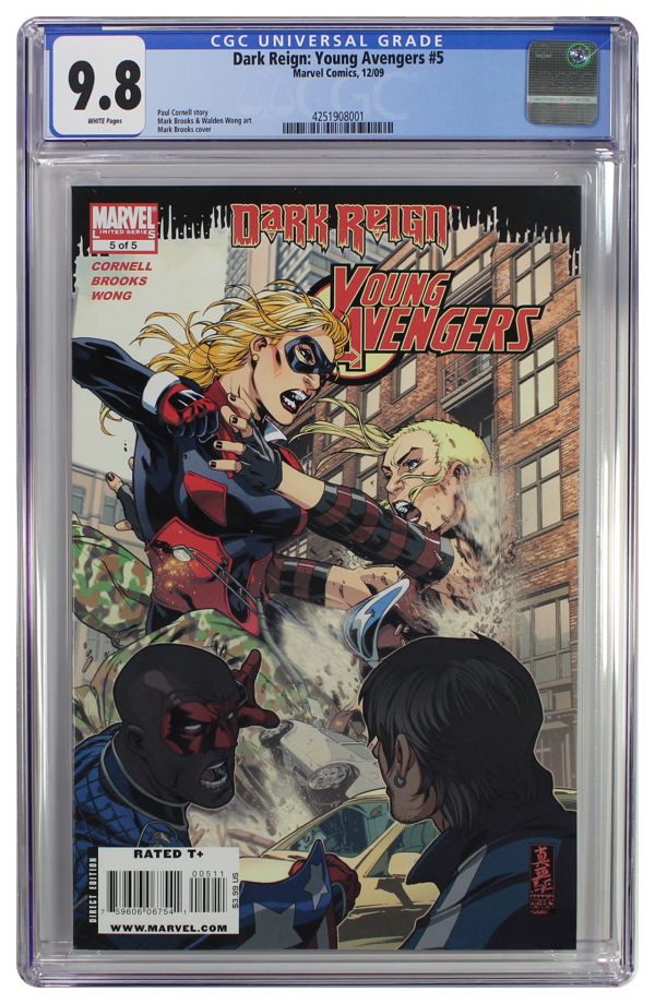 Image for Dark Reign: Young Avengers #5 | CGC 9.8 | Universal