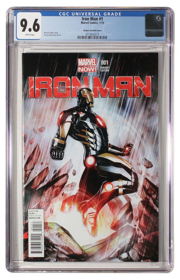 Image for Iron Man #1 | Granov Variant Cover | CGC 9.6 | Universal