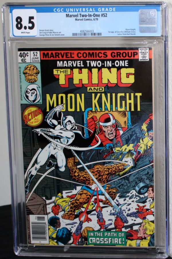 Image for Marvel Two-In-One #52 | CGC 8.5 | Universal