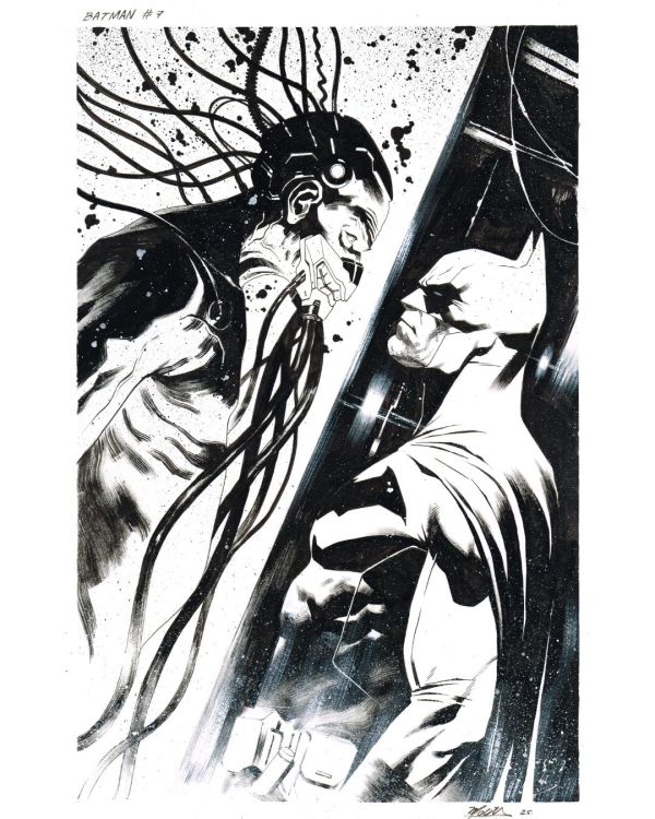 Image for Batman #7 Variant Cover Original Art by Jorge Molina
