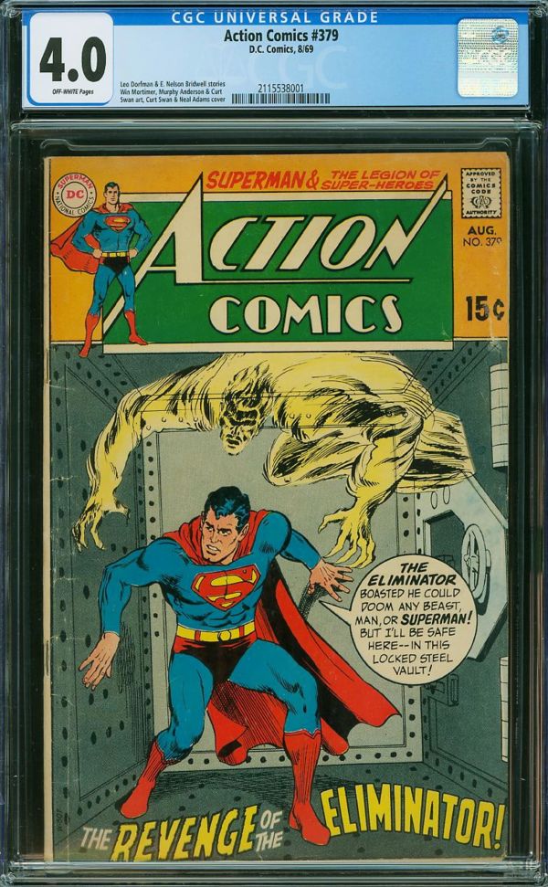 Image for Action Comics #379 CGC 4.0