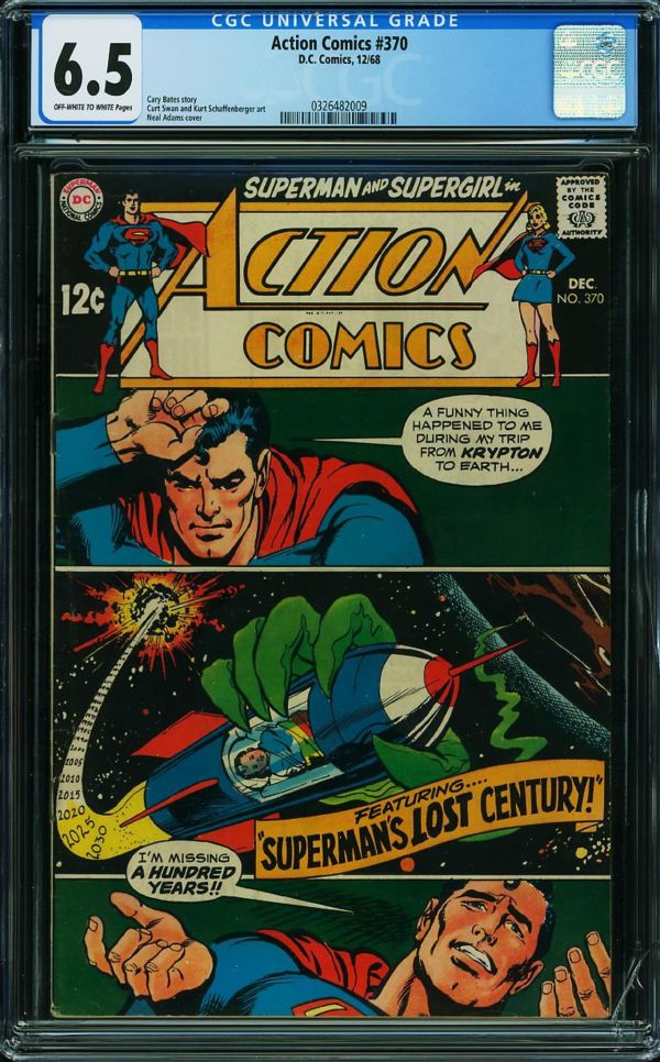 Image for Action Comics #370 CGC 6.5