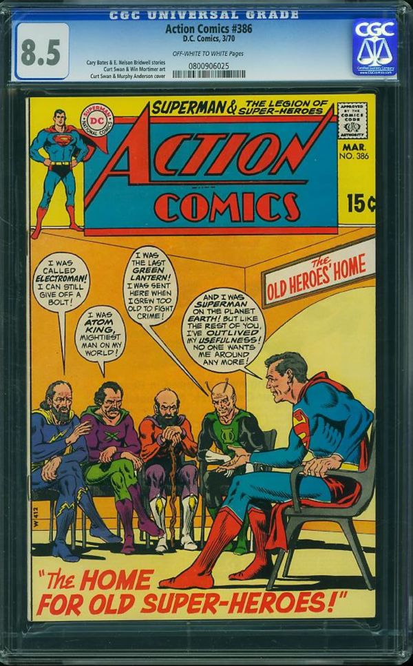 Image for Action Comics #386 CGC 8.5