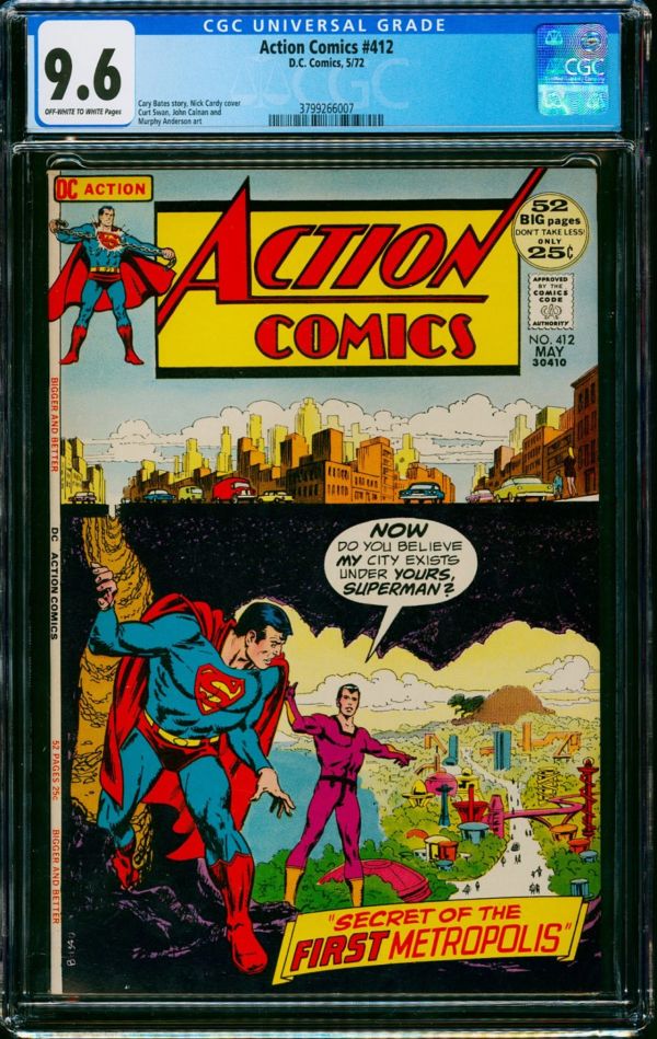 Image for Action Comics #412 CGC 9.6