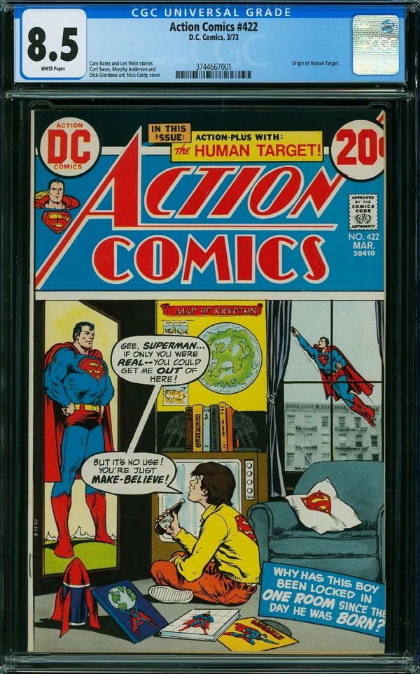 Image for Action Comics #422 CGC 8.5