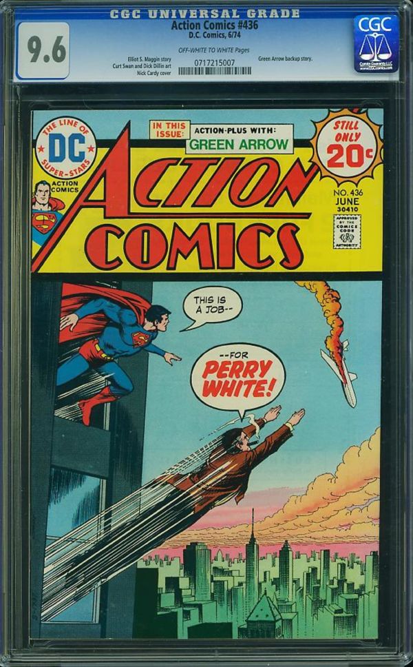 Image for Action Comics #436 CGC 9.6