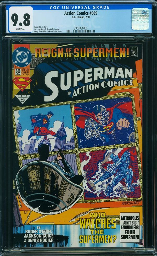 Image for Action Comics #689 CGC 9.8