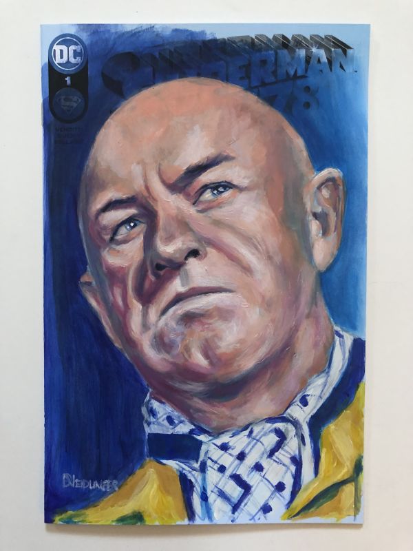 Image for Gene Hackman Lex Luthor Sketch Cover
