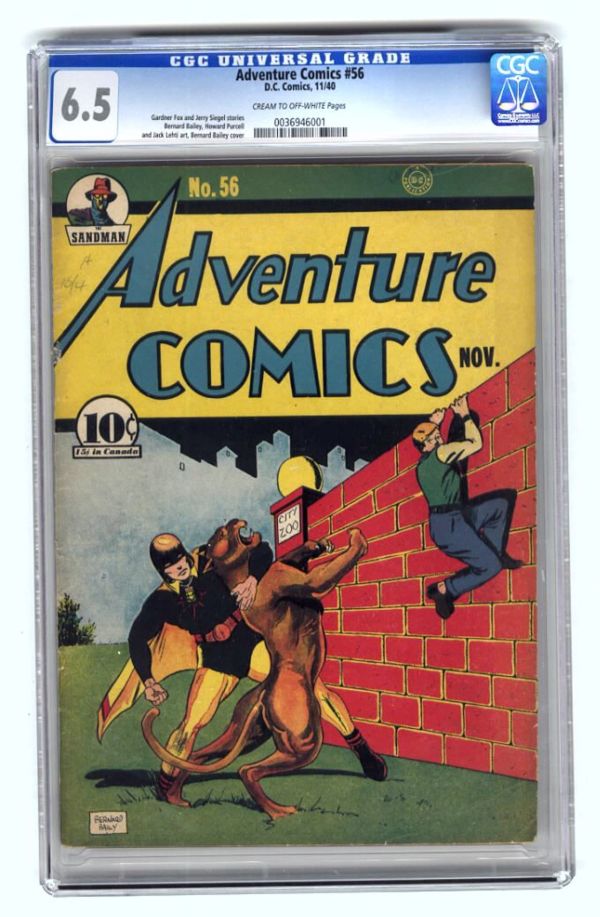 Image for Adventure Comics #56 CGC 6.5