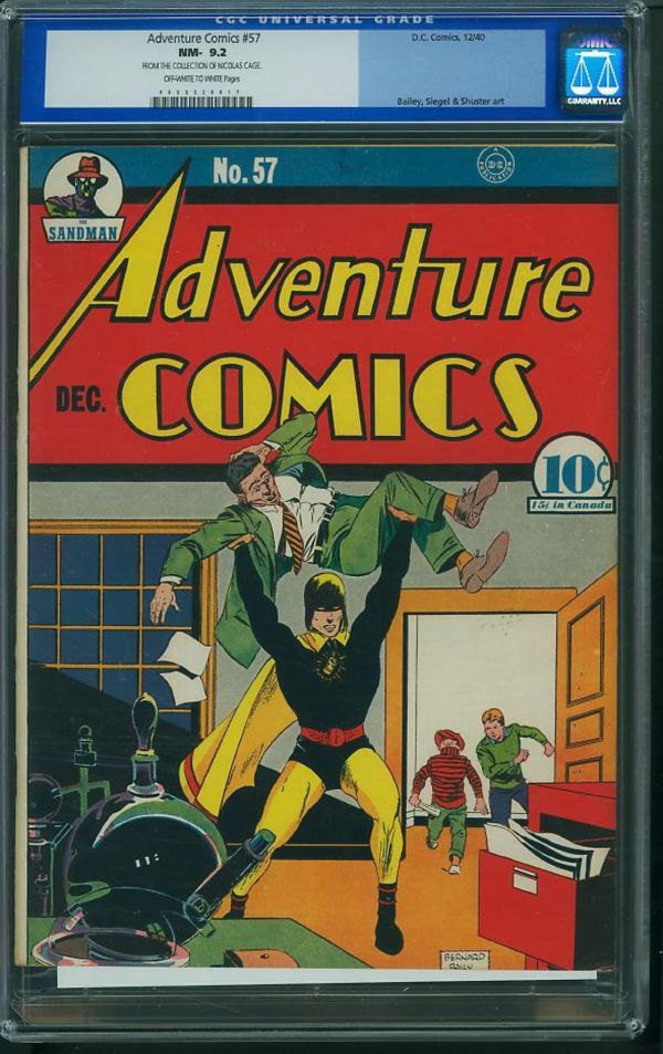 Image for Adventure Comics #57 CGC 9.2