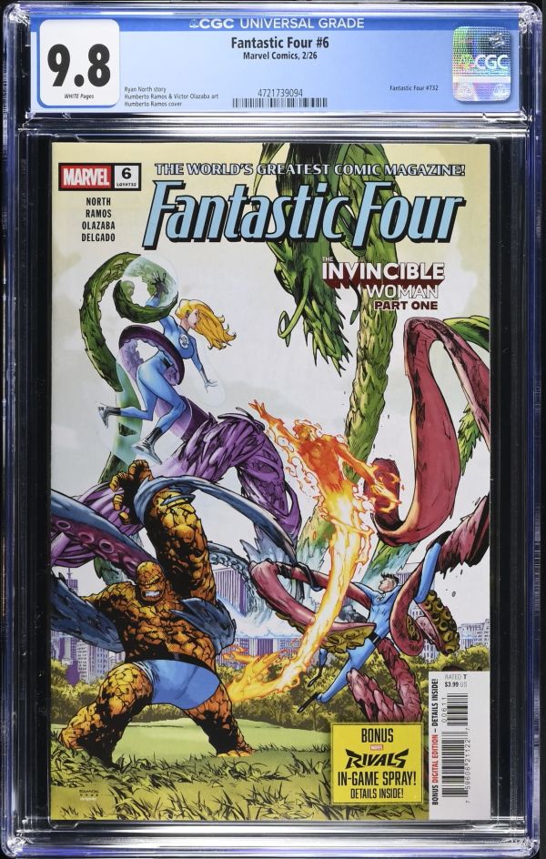 Image for Fantastic Four #732 CGC 9.8