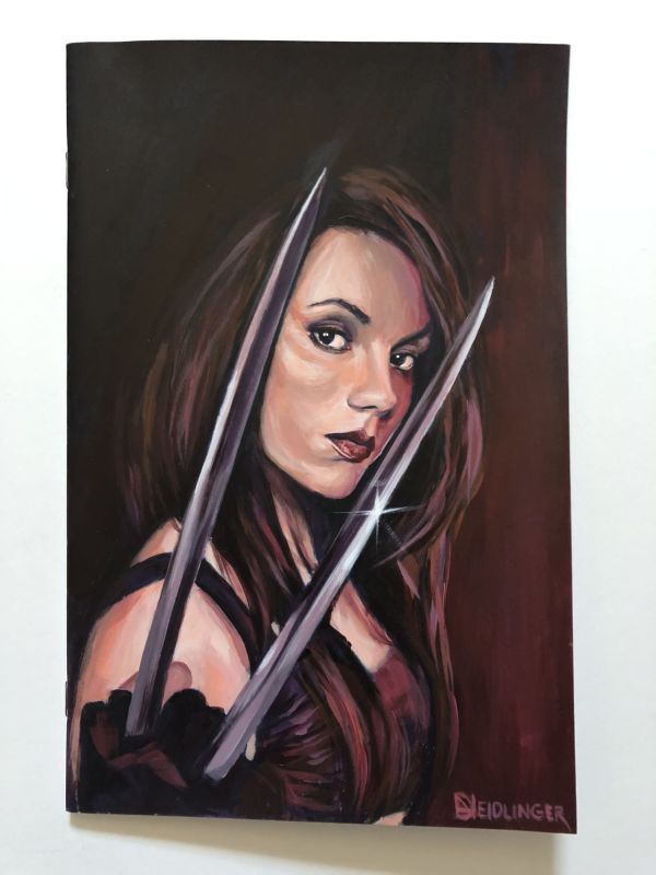 Image for X-23 sketch cover Dafne Keen as Wolverine