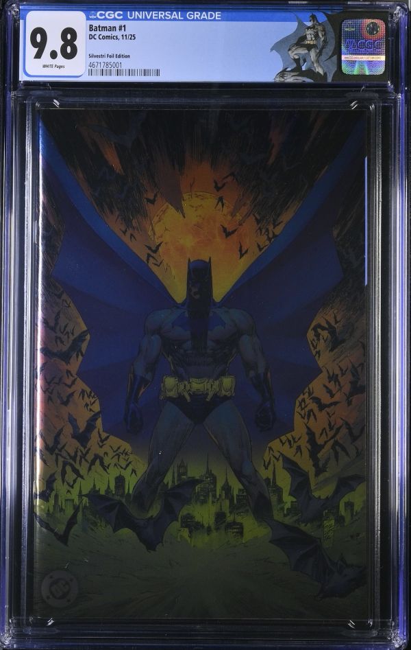 Image for Batman #1 Silvestri Foil Edition CGC 9.8