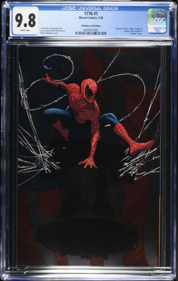 Image for 1776 #1 Villalobos Foil Edition CGC 9.8