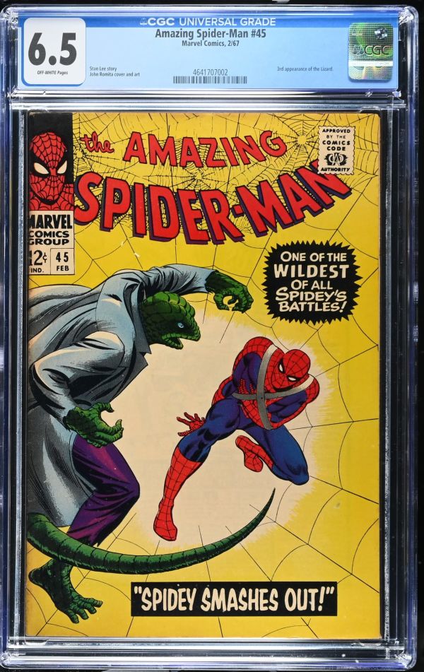 Image for Amazing Spider-Man #45 CGC 6.5