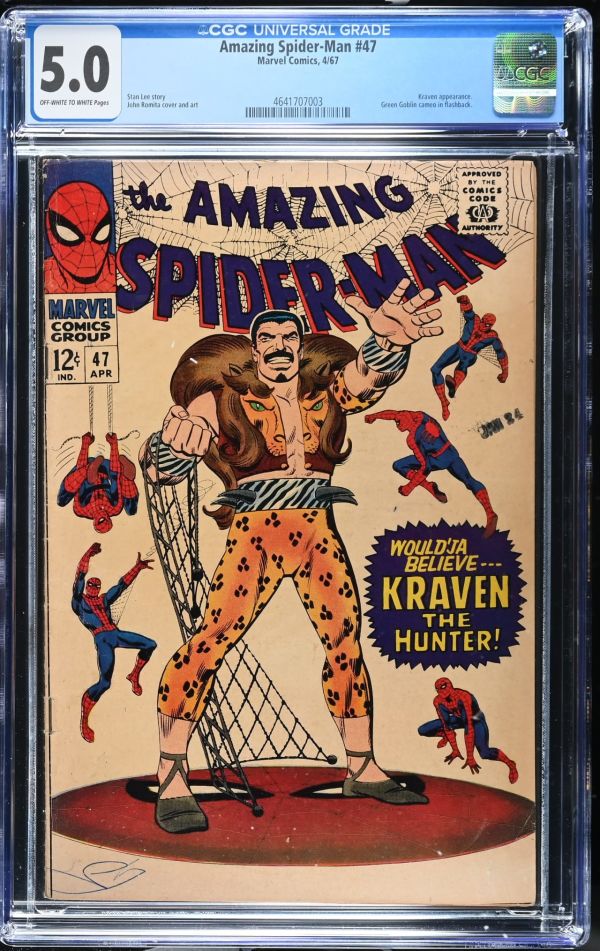 Image for Amazing Spider-Man #47 CGC 5.0