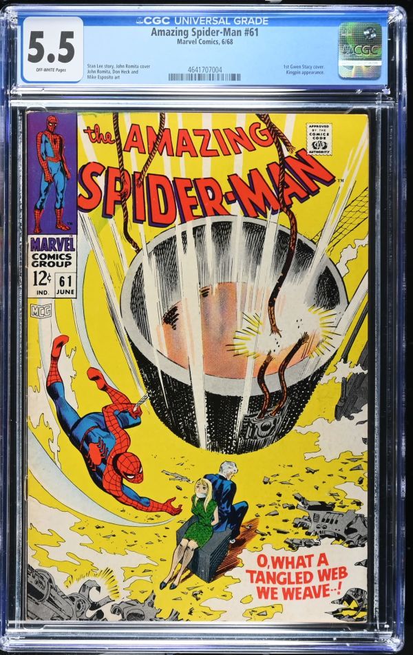 Image for Amazing Spider-Man #61 CGC 5.5