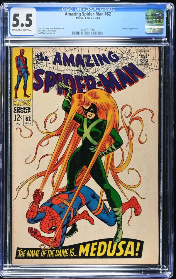Image for Amazing Spider-Man #62 CGC 5.5