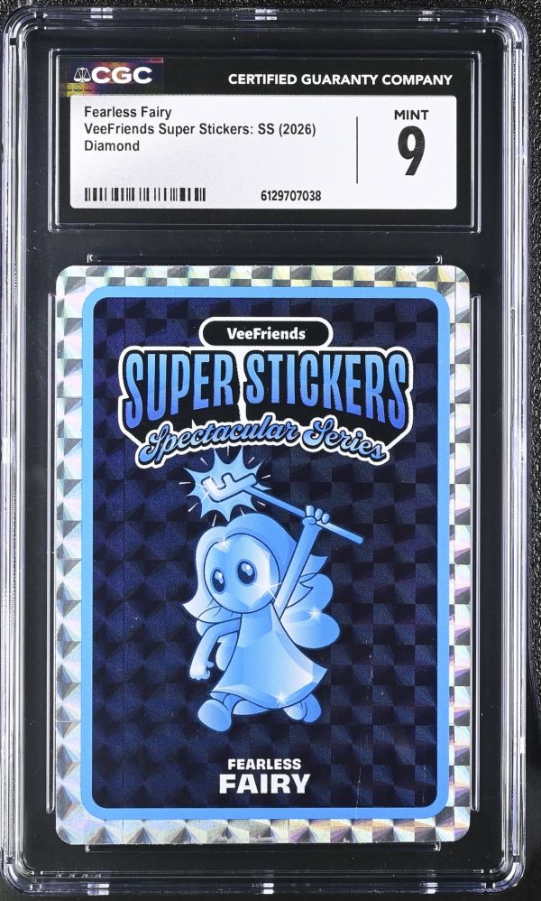Image for Fearless Fairy | VeeFriends Super Stickers: SS | Diamond | CGC 9