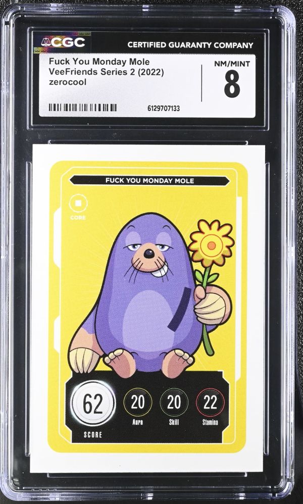 Image for Fuck You Monday Mole | VeeFriends Series 2 | CGC 8