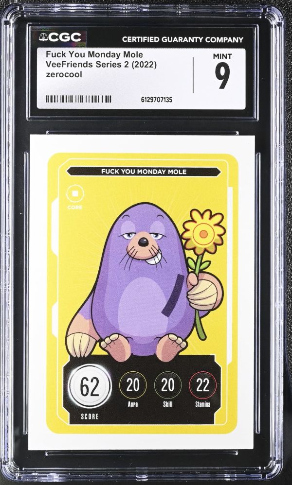 Image for Fuck You Monday Mole | VeeFriends Series 2 | CGC 9