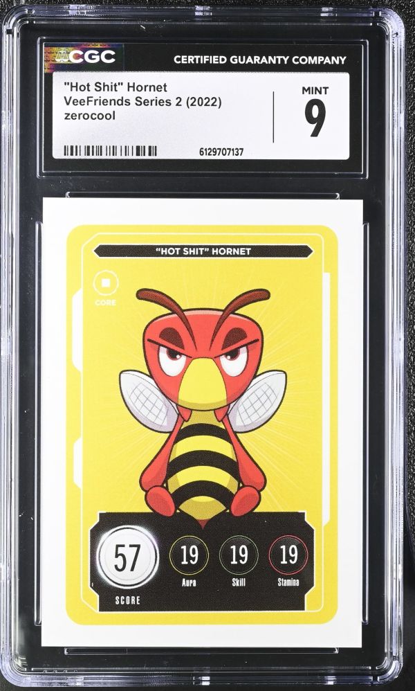 Image for "Hot Shit" Hornet | VeeFriends Series 2 | CGC 9