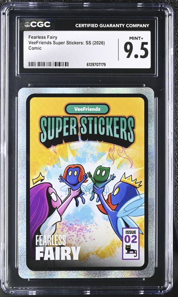 Image for Fearless Fairy | VeeFriends Super Stickers: SS | Comic | CGC MINT+ 9.5