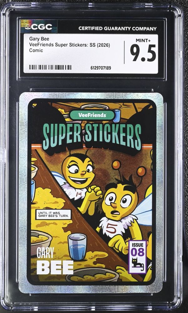 Image for Gary Bee | VeeFriends Super Stickers: SS | Comic | CGC MINT+ 9.5