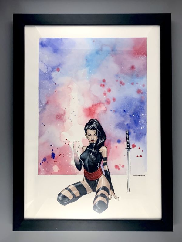 Image for Psylocke Original Art by Dike Ruan