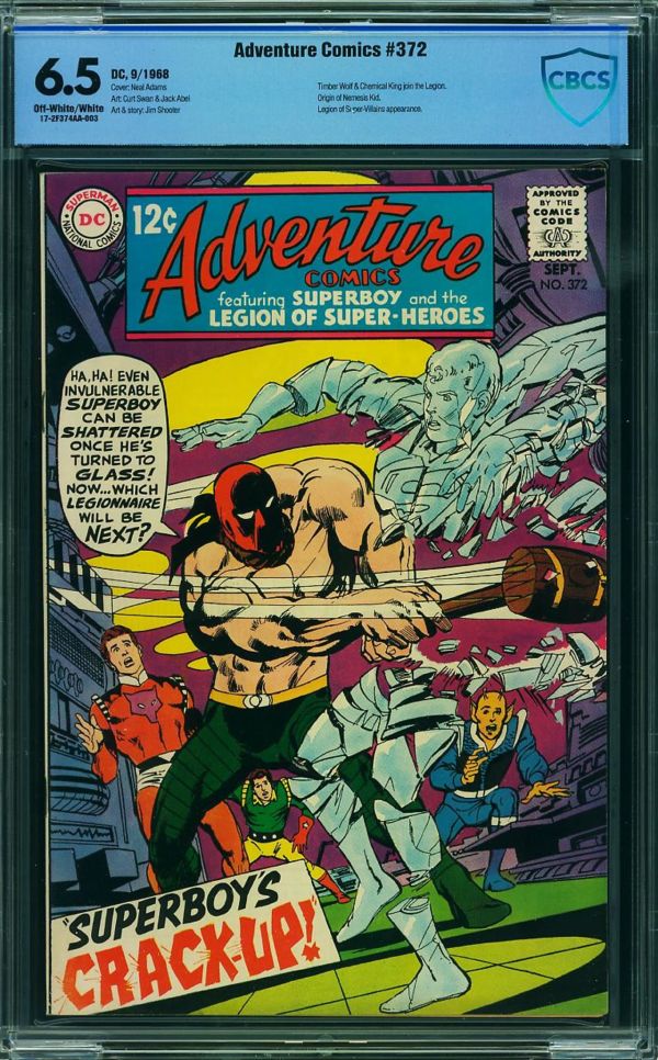 Image for ADVENTURE COMICS #372  CBCS 6.5