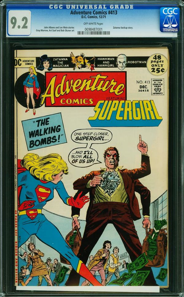 Image for Adventure Comics #413 CGC 9.2