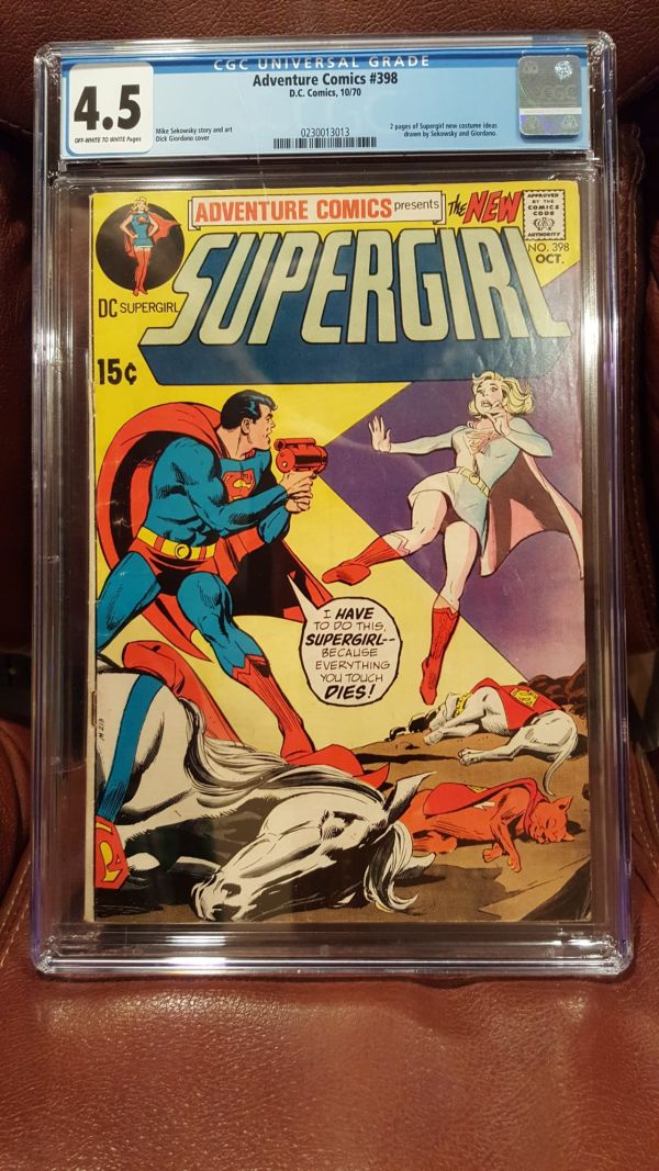 Image for Adventure Comics #398 CGC 4.5