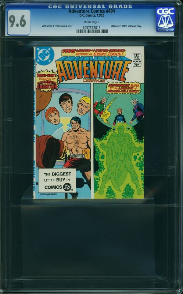 Image for Adventure Comics #494 CGC 9.6