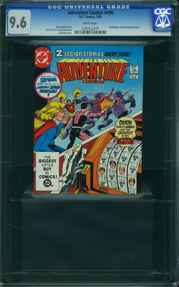 Image for Adventure Comics #496 CGC 9.6