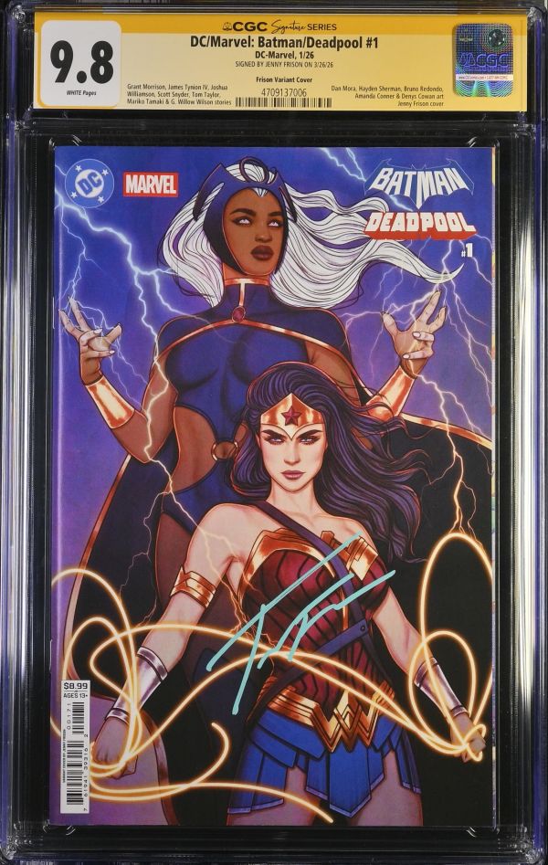 Image for Batman/Deadpool #1 CGC 9.8 Signed by Jenny Frison