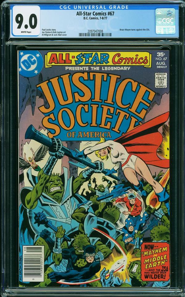 Image for All-Star Comics #67 CGC 9.0