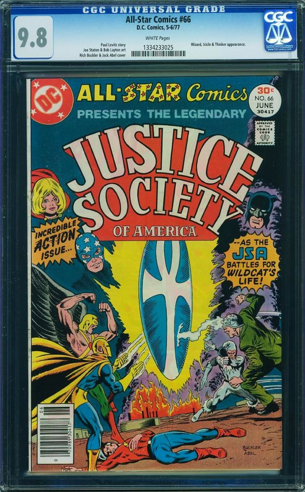 Image for All-Star Comics #66 CGC 9.8