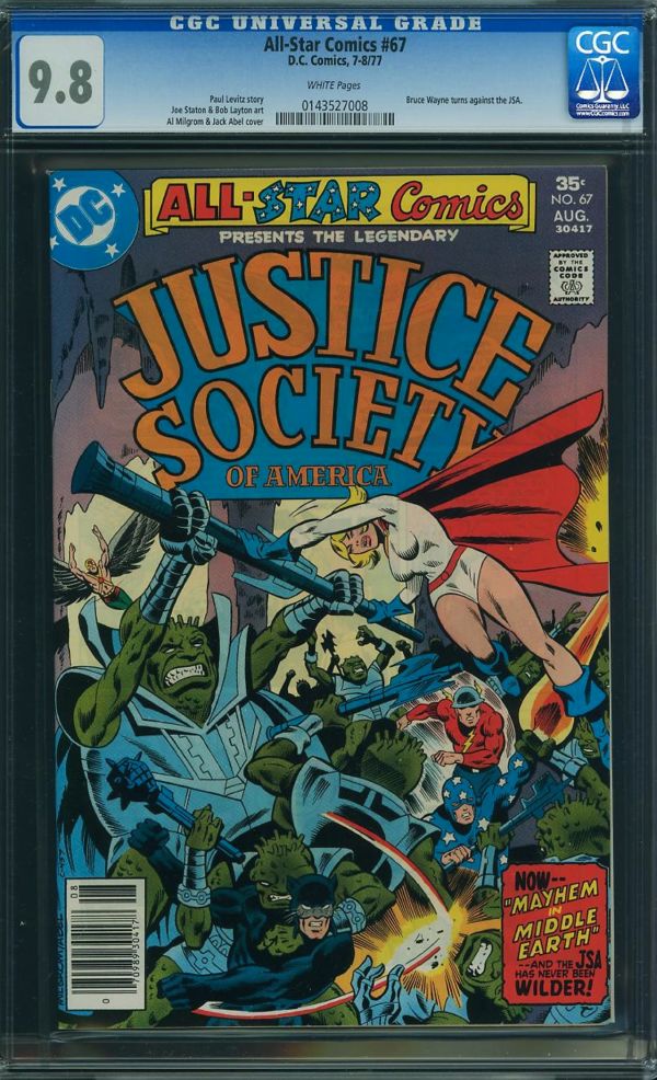 Image for All-Star Comics #67 CGC 9.8