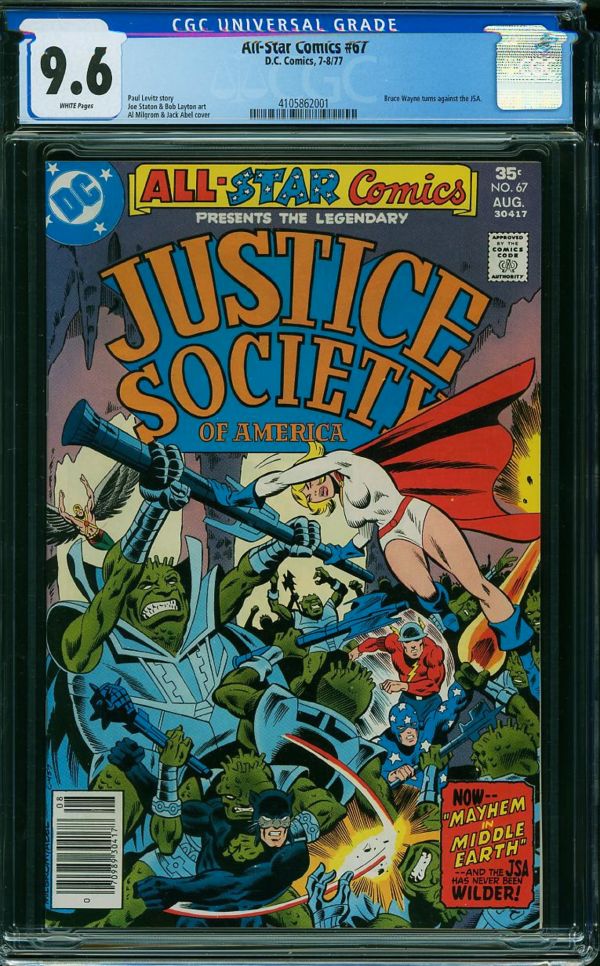 Image for All-Star Comics #67 CGC 9.6