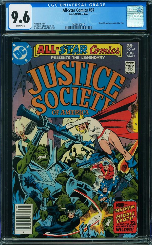 Image for All-Star Comics #67 CGC 9.6